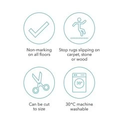 Dunelm Rug Anti-Slip Mat -Decorative Discount Store 1000002949 alt03