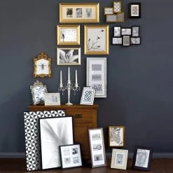 Dunelm Black Easy Photo Frame 16" X 12" (40cm X 30cm) -Decorative Discount Store 1000040055 alt01