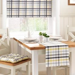 Dunelm Square Ochre Seat Pad -Decorative Discount Store 1000084951 alt03