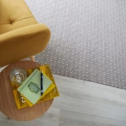 Dunelm Grey Diamond Geometric Weave Rug -Decorative Discount Store 1000117205 alt02