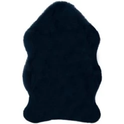 Dunelm Supersoft Single Pelt Faux Fur Rug -Decorative Discount Store 1000136409 alt01
