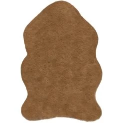 Dunelm Supersoft Single Pelt Faux Fur Rug -Decorative Discount Store 1000136409 alt02