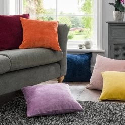 Dunelm Velour Cushion -Decorative Discount Store 1000139428 alt05