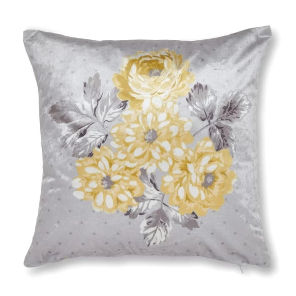 Dunelm Ashbourne Grey Cushion 2 Dunelm Ashbourne Grey Cushion - Image 2