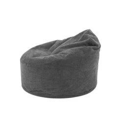 Dunelm Jenson Charcoal Bean Bag Chair -Decorative Discount Store 1000150498 alt01