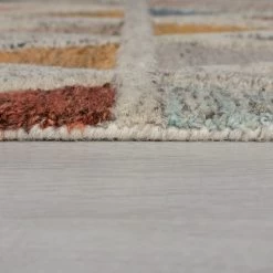 Dunelm Moretz Geometric Rug -Decorative Discount Store 1000156590 alt02