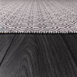 Dunelm Diamond Weave Grey Doormat -Decorative Discount Store 1000158032 alt02