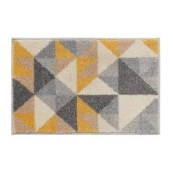 Dunelm Geo Squares Doormat -Decorative Discount Store 1000158033 alt01