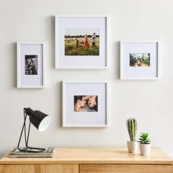 Dunelm White Oversized Mount Frame 10" X 8" (25cm X 20cm) -Decorative Discount Store 1000158056 alt02