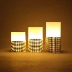 Dunelm Set Of 3 Diamante LED Candles 4 Dunelm Set Of 3 Diamante LED Candles -Decorative Discount Store 1000158267 alt01