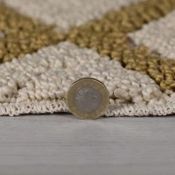 Dunelm Zuri Ochre Berber Rug -Decorative Discount Store 1000158812 alt02