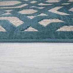 Dunelm Oro Geometric Indoor Outdoor Runner -Decorative Discount Store 1000159120 alt03