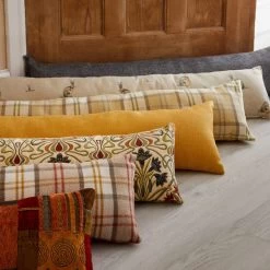 Dunelm Barkweave Ochre Draught Excluder -Decorative Discount Store 1000159219 alt04