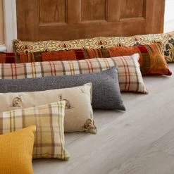 Dunelm Barkweave Charcoal Draught Excluder -Decorative Discount Store 1000159220 alt04