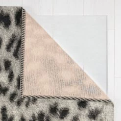 Dunelm Snow Leopard Rug -Decorative Discount Store 1000162247 alt03