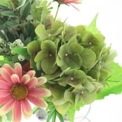 Dunelm Florals Forever Chloe Hydrangea Luxury Bouquet Pink 63cm -Decorative Discount Store 1000163184 alt03