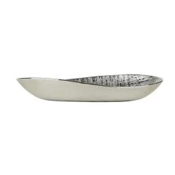 Dunelm Silver Romano Oval Dish -Decorative Discount Store 1000167576 alt01