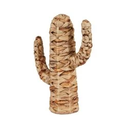 Dunelm Water Hyacinth Cactus Ornament -Decorative Discount Store 1000167601 alt01