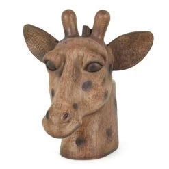 Dunelm Giraffe Head Pot And Glasses Holder -Decorative Discount Store 1000167606 alt01
