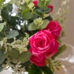 Dunelm Florals Forever Mia Rose Luxury Bouquet Pink 58cm -Decorative Discount Store 1000168556 alt02