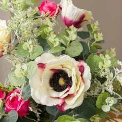 Dunelm Florals Forever Mia Rose Luxury Bouquet Pink 58cm -Decorative Discount Store 1000168556 alt03