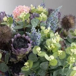 Dunelm Florals Forever Lila Thistle Luxury Bouquet Purple 63cm -Decorative Discount Store 1000168560 alt03