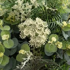 Dunelm Florals Forever Darcy Foliage Luxury Bouquet Green 58cm -Decorative Discount Store 1000168564 alt02