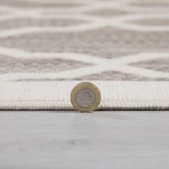 Dunelm Mendoza Natural Geometric Indoor Outdoor Rug -Decorative Discount Store 1000170154 alt04