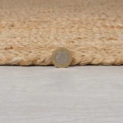 Dunelm Jute Design Woven Rug -Decorative Discount Store 1000171022 alt03