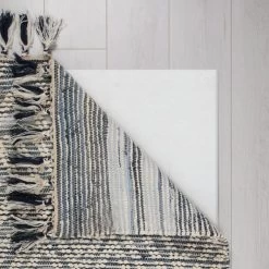 Dunelm Exclusive Diamond Denim Mix Flatweave Rug -Decorative Discount Store 1000172269 alt04