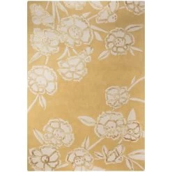 Dunelm Exclusive Fleur Floral Wool Mix Rug -Decorative Discount Store 1000172273 alt03