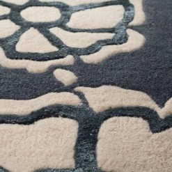 Dunelm Exclusive Fleur Floral Wool Mix Rug -Decorative Discount Store 1000172273 alt05