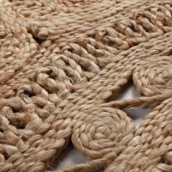 Dunelm Exclusive Hand Made Jute Dia. 150cm Circle Rug -Decorative Discount Store 1000172278 alt02