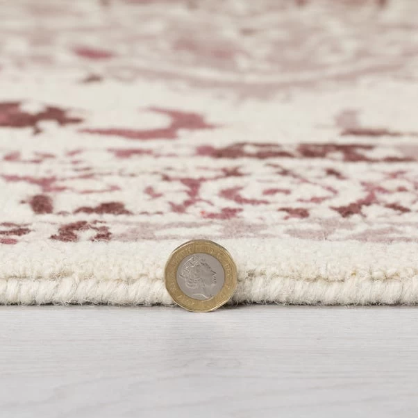 Dunelm Exclusive Tara Traditional Wool Rug 5 Dunelm Exclusive Tara Traditional Wool Rug - Image 5