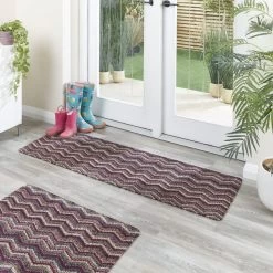 Dunelm Missouri Recycled Cotton Long Doormat -Decorative Discount Store 1000180113 alt03