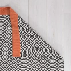 Dunelm Exclusive Luna Diamond Runner 8 Dunelm Exclusive Luna Diamond Runner -Decorative Discount Store 1000180678 alt03