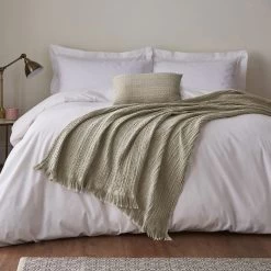 Dunelm Cotton Waffle Cushion 8 Dunelm Cotton Waffle Cushion -Decorative Discount Store 1000180707 alt03