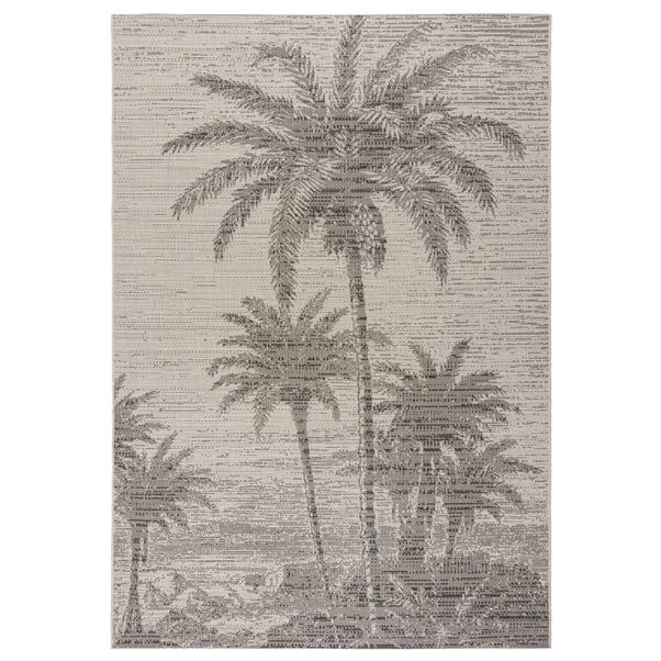 Dunelm Palm Tree Indoor Outdoor Rug 2 Dunelm Palm Tree Indoor Outdoor Rug - Image 2