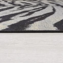 Dunelm Saber Tiger Print Indoor Outdoor Rug -Decorative Discount Store 1000181370 alt03