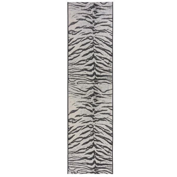 Dunelm Saber Tiger Print Indoor Outdoor Runner 2 Dunelm Saber Tiger Print Indoor Outdoor Runner - Image 2