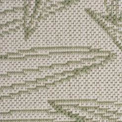 Dunelm Tropical Leaves Indoor Outdoor Rug -Decorative Discount Store 1000181372 alt02