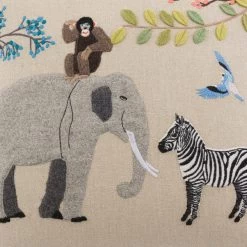 Dunelm Serengeti Animals Cushion -Decorative Discount Store 1000181407 alt03