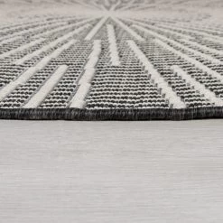 Dunelm Sticks Indoor Outdoor Circle Rug -Decorative Discount Store 1000181633 alt04