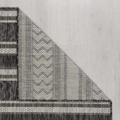 Dunelm Arya Stripe Indoor Outdoor Runner -Decorative Discount Store 1000181715 alt04