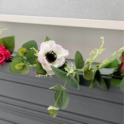 Dunelm Artificial Rose Garland 180cm -Decorative Discount Store 1000183206 alt02