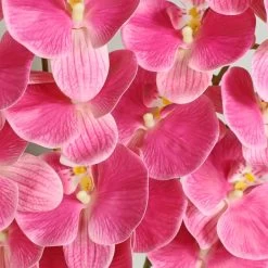 Dunelm Fuchsia Real Touch Phalaenopsis 3 Pack -Decorative Discount Store 1000184164 alt01