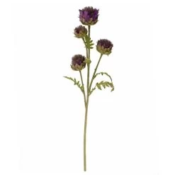 Dunelm Bundle Of 6 Thistle Spray Purple 75cm -Decorative Discount Store 1000184189 alt02