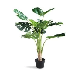 Dunelm Artificial Monstera 120cm -Decorative Discount Store 1000185130 alt01