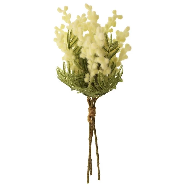Dunelm Bundle Of 6 Artificial Mimosa 38cm Cream 2 Dunelm Bundle Of 6 Artificial Mimosa 38cm Cream - Image 2