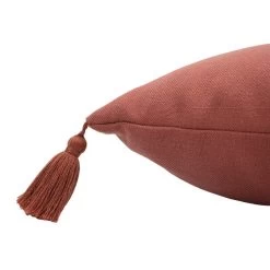 Dunelm Uno Face Cushion Red Clay -Decorative Discount Store 1000186334 alt03